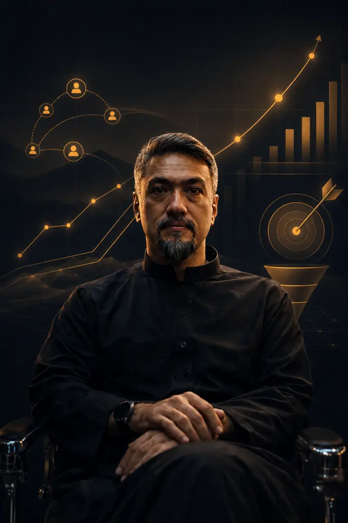 Professional portrait of Majed Jan